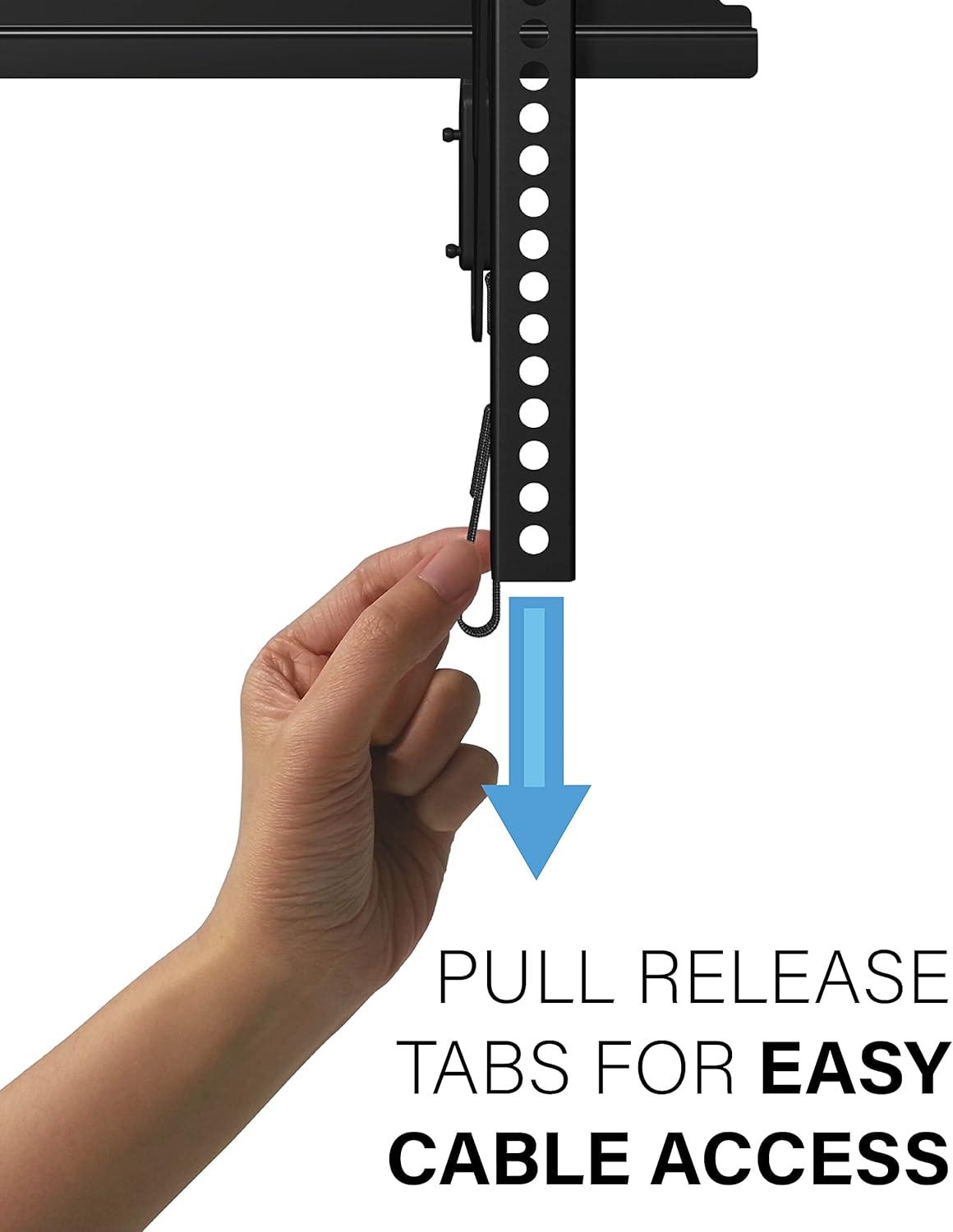 imageMade for Amazon Universal Tilting TV Wall Mount for 5086quot TVs and Compatible with Amazon Fire TVsBlack