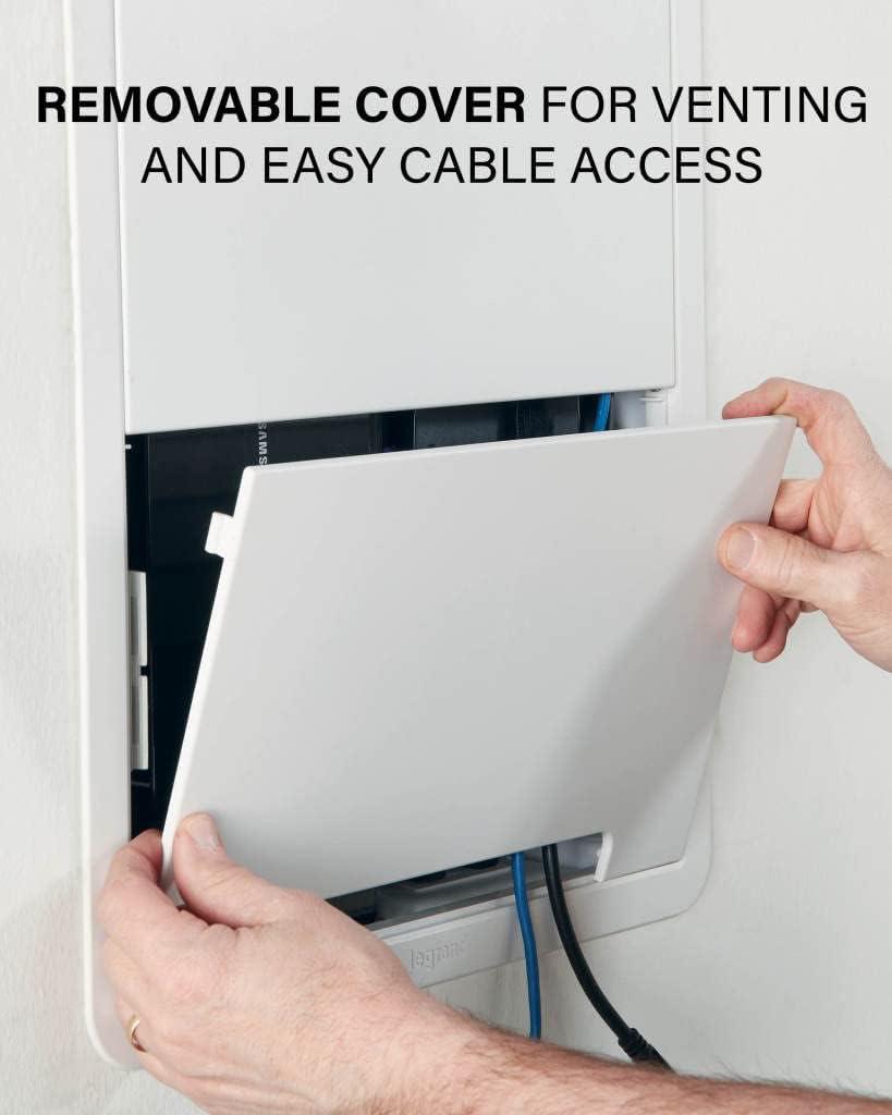 imageSANUS 17quot TV Media inWall Box Ideal with Wall Mounted TV