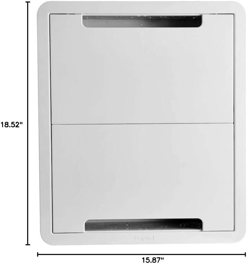 imageSANUS 17quot TV Media inWall Box Ideal with Wall Mounted TV