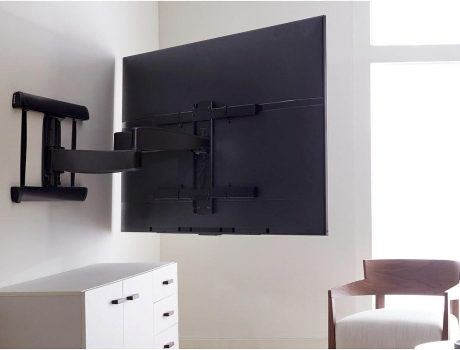 imageSANUS Advanced Universal FullMotion Premium TV Wall Mount for 46 to 95 Flat Screen TVs  Features 8 of Tilt ampamp 55 of Swivel Ideal for Extra Large TVs  UL Listed ampamp Safety Tested  VXF730B2