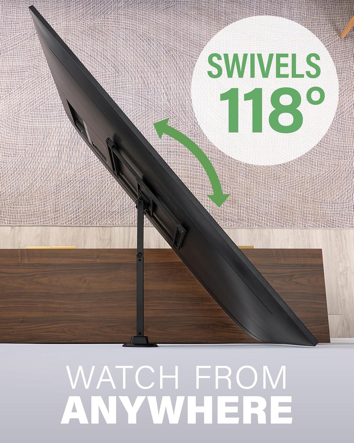 imageSANUS Height Adjustable Full Motion TV Wall Mount for 32 to 65 TVs  Raise or Lower TV 3 After Install  Maximizes Compatibility with Your Setup  3 Step DIY wSmooth Extension Tilt ampamp Swivel
