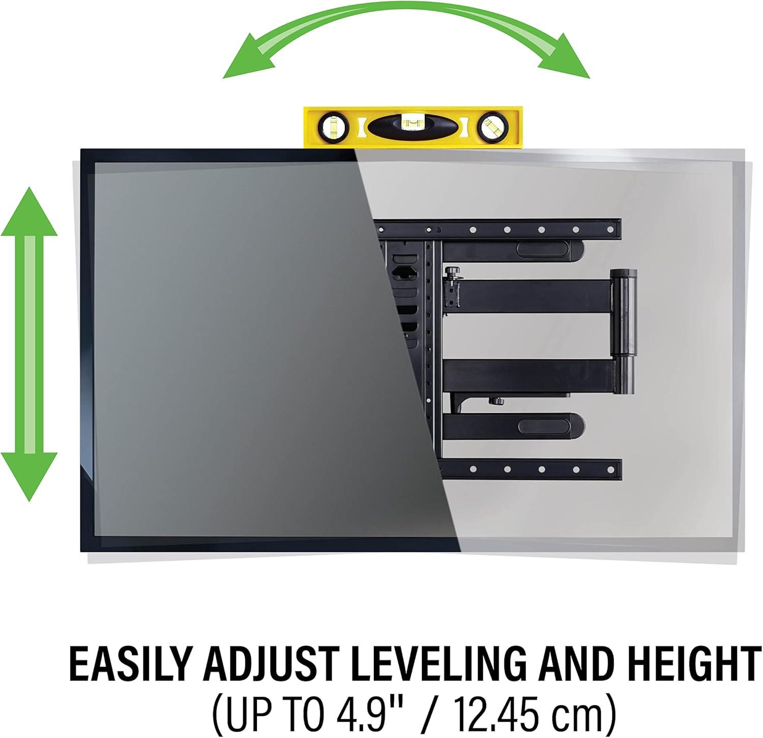 imageSANUS Premium Outdoor TV Mount  Weatherproof FullMotion Mount for 40quot85quot TVs with 25quot of Smooth Extension  Corrosion Resistant Coating Plus Stainless Steel Hardware  VODLF125