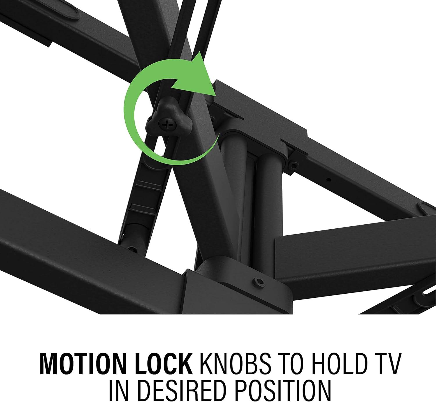 imageSANUS Premium Outdoor TV Mount  Weatherproof FullMotion Mount for 40quot85quot TVs with 25quot of Smooth Extension  Corrosion Resistant Coating Plus Stainless Steel Hardware  VODLF125