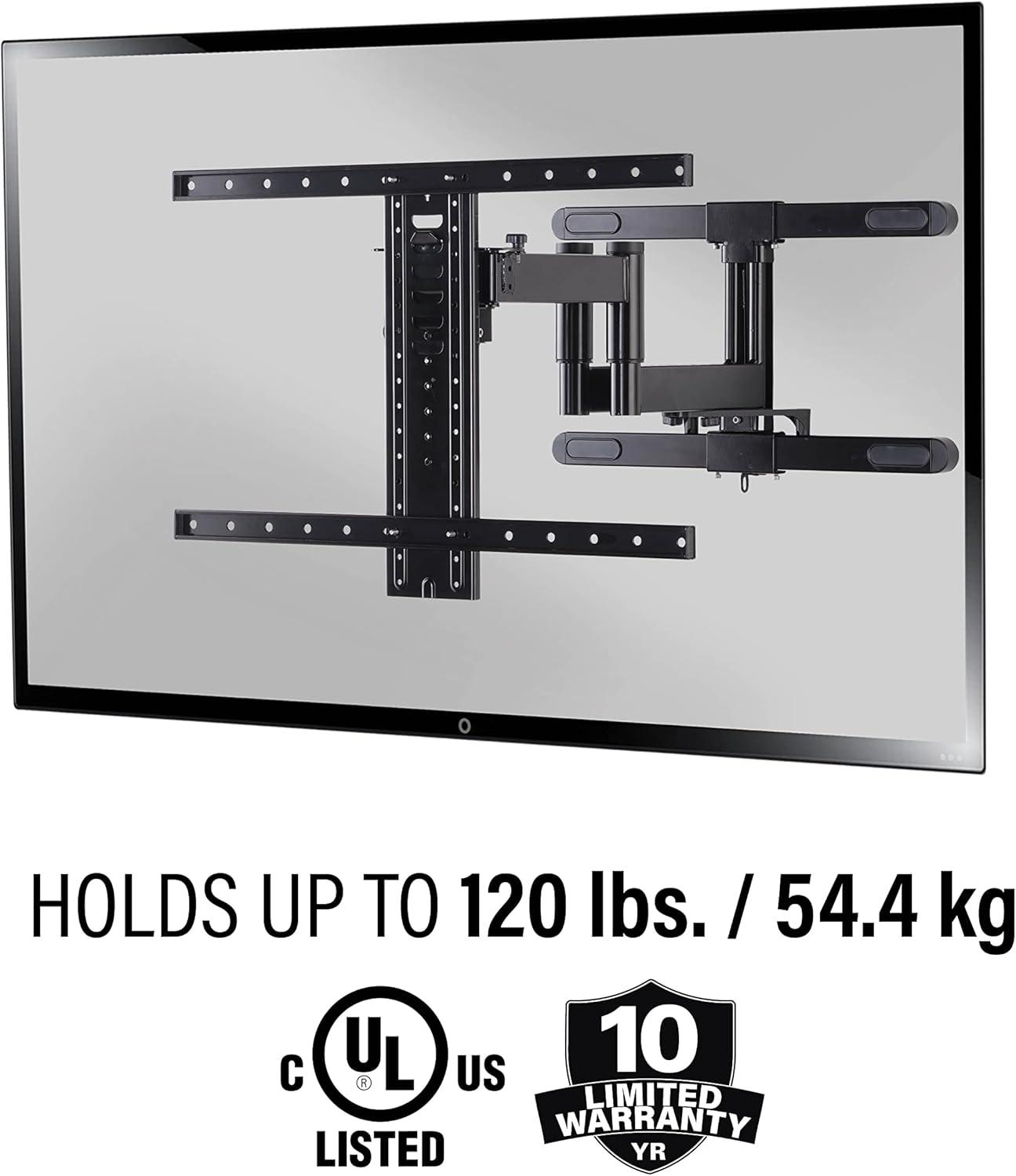 imageSANUS Premium Outdoor TV Mount  Weatherproof FullMotion Mount for 40quot85quot TVs with 25quot of Smooth Extension  Corrosion Resistant Coating Plus Stainless Steel Hardware  VODLF125