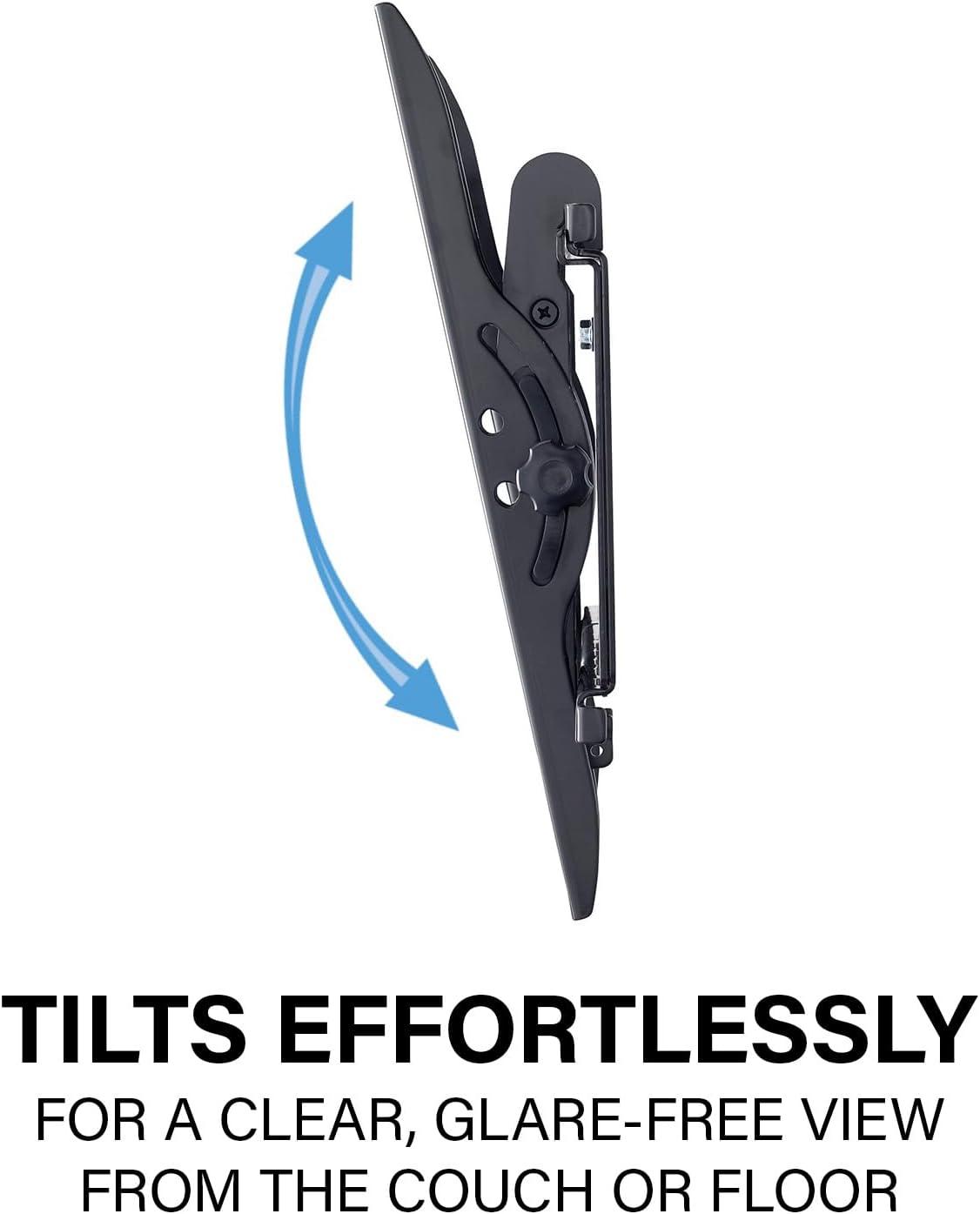 imageSANUS Universal 3Stud Tilting TV Wall Mount for 50quot to 120quot TVs  Durable Low Profile Design Fights Glare w 12 degree Tilt  Easy DIY Install