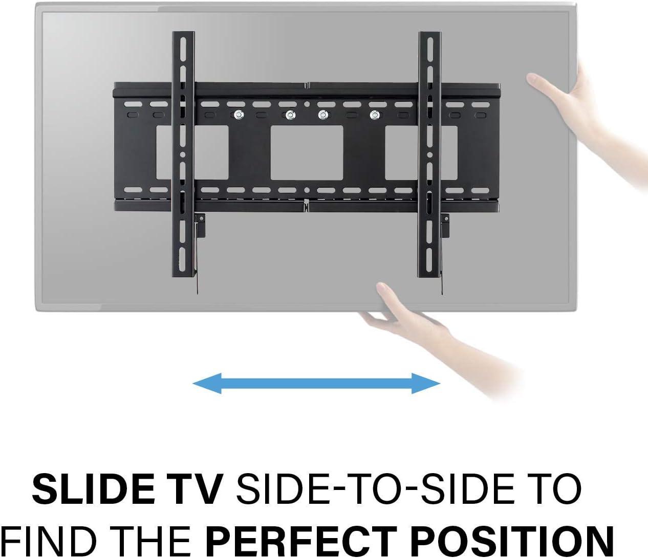 imageSANUS Universal 3Stud Tilting TV Wall Mount for 50quot to 120quot TVs  Durable Low Profile Design Fights Glare w 12 degree Tilt  Easy DIY Install