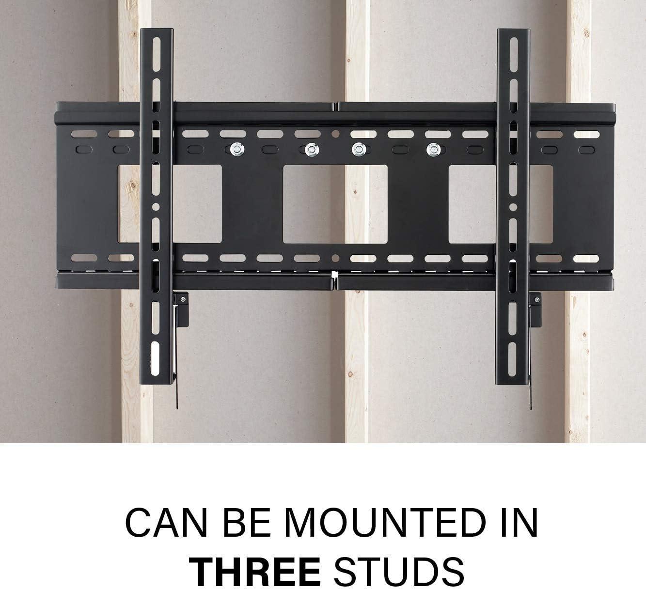 imageSANUS Universal 3Stud Tilting TV Wall Mount for 50quot to 120quot TVs  Durable Low Profile Design Fights Glare w 12 degree Tilt  Easy DIY Install