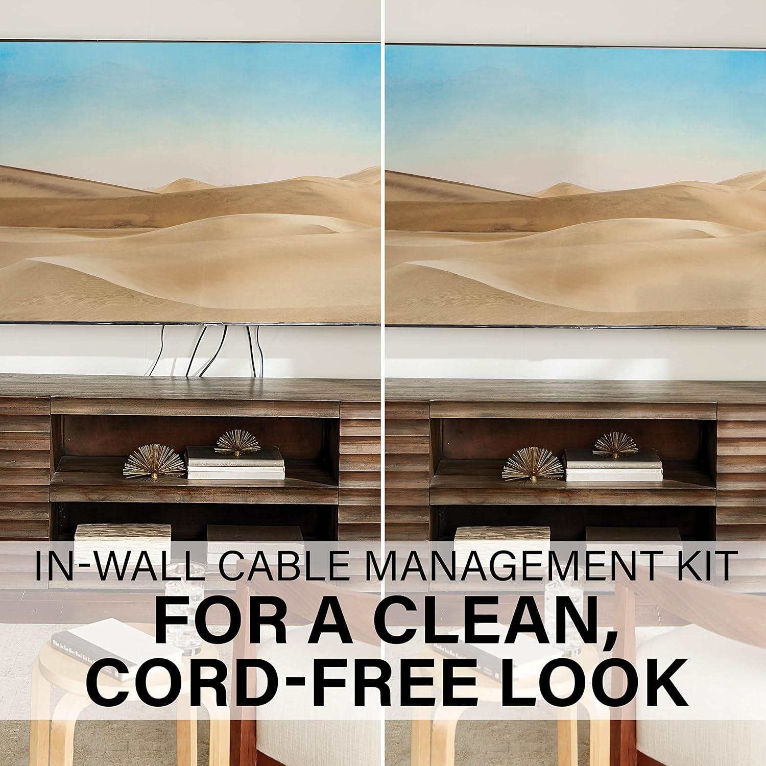 imageSANUS inWall Cable Management Kit  Hides AV Cables Behind The Wall  SAIWCM2W1
