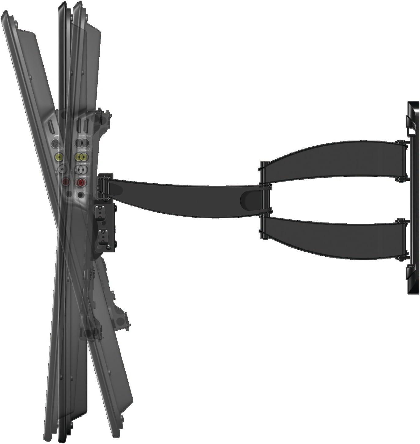 imageSanus Premium Full Motion TV Wall Mount for 42quot90quot TVs Up to 150 lbs Model VLF628B1