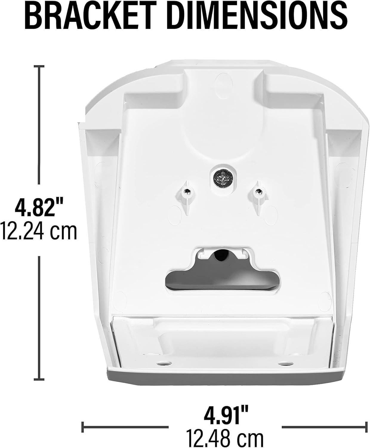 imageSanus Speaker Wall Mount for Sonos Era 300  Swivel ampamp Tilt Speaker Mount with Easy 15Minute Install  White 2PackWhite Single