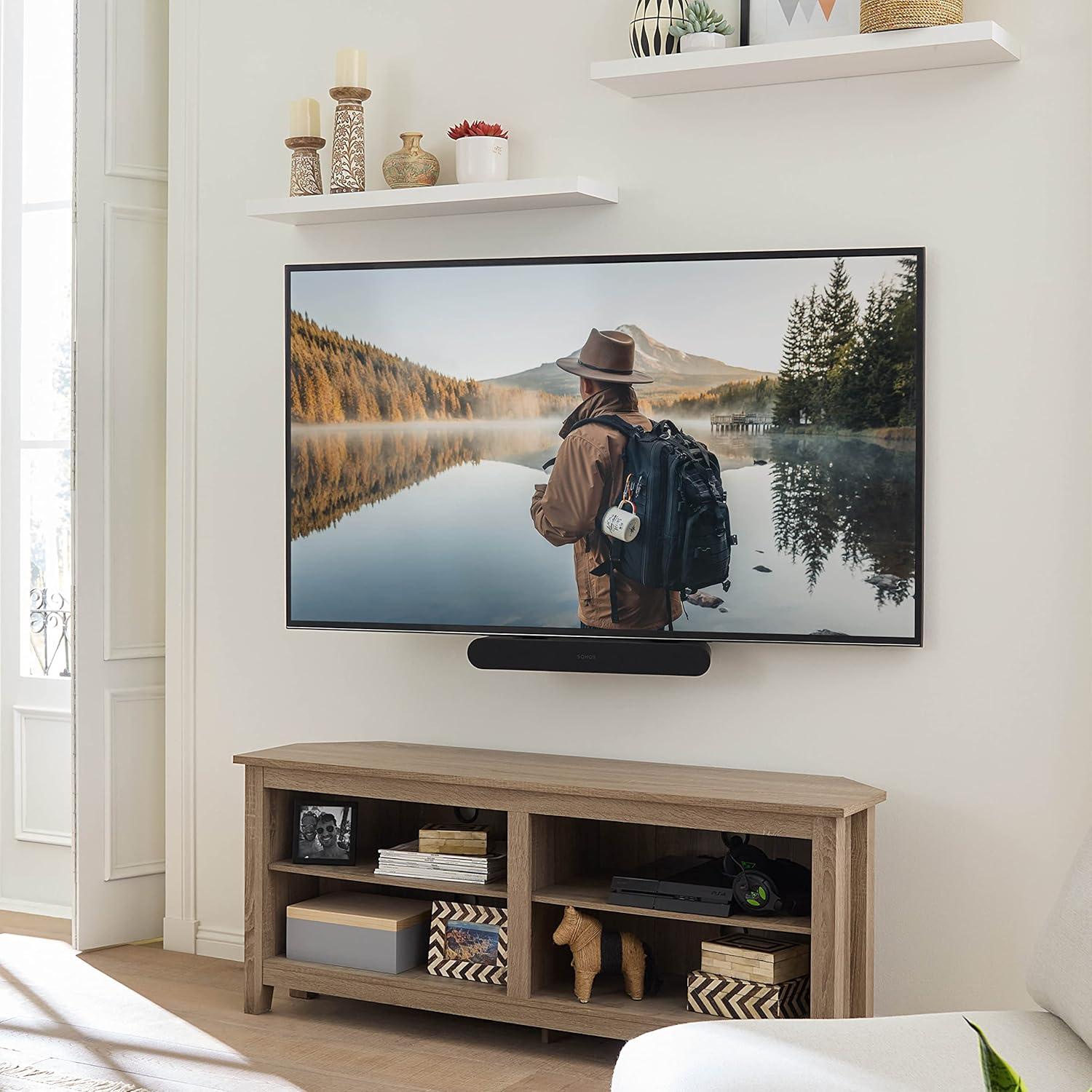 imageSanus TV Soundbar Mount Exclusively Compatible with SONOS RAY TV Soundbar  WSSAFM1B2