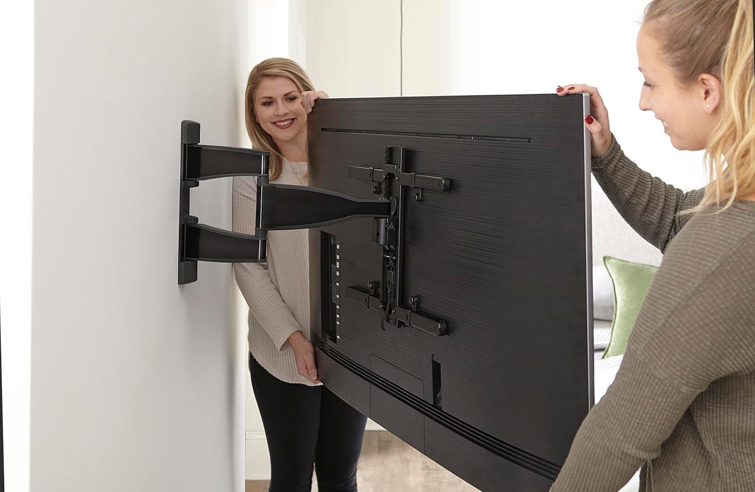 imageSanus Vmf720 B2 Slim Full Motion Swivel TV Bracket 3255quotSingle