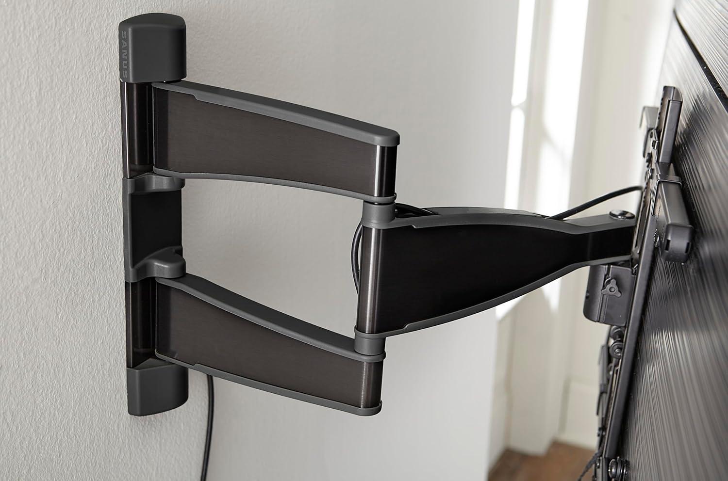 imageSanus Vmf720 B2 Slim Full Motion Swivel TV Bracket 3255quotSingle
