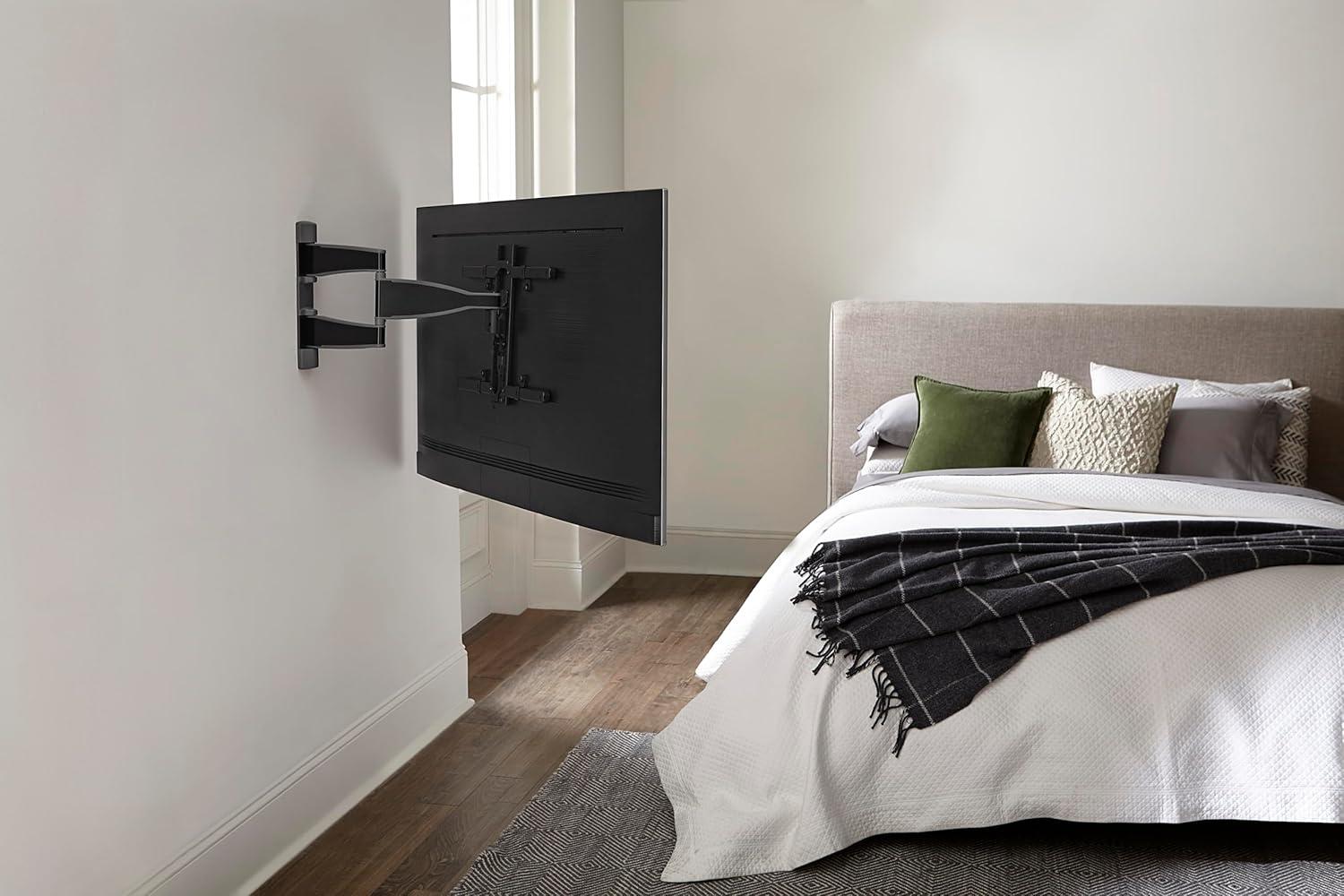 imageSanus Vmf720 B2 Slim Full Motion Swivel TV Bracket 3255quotSingle