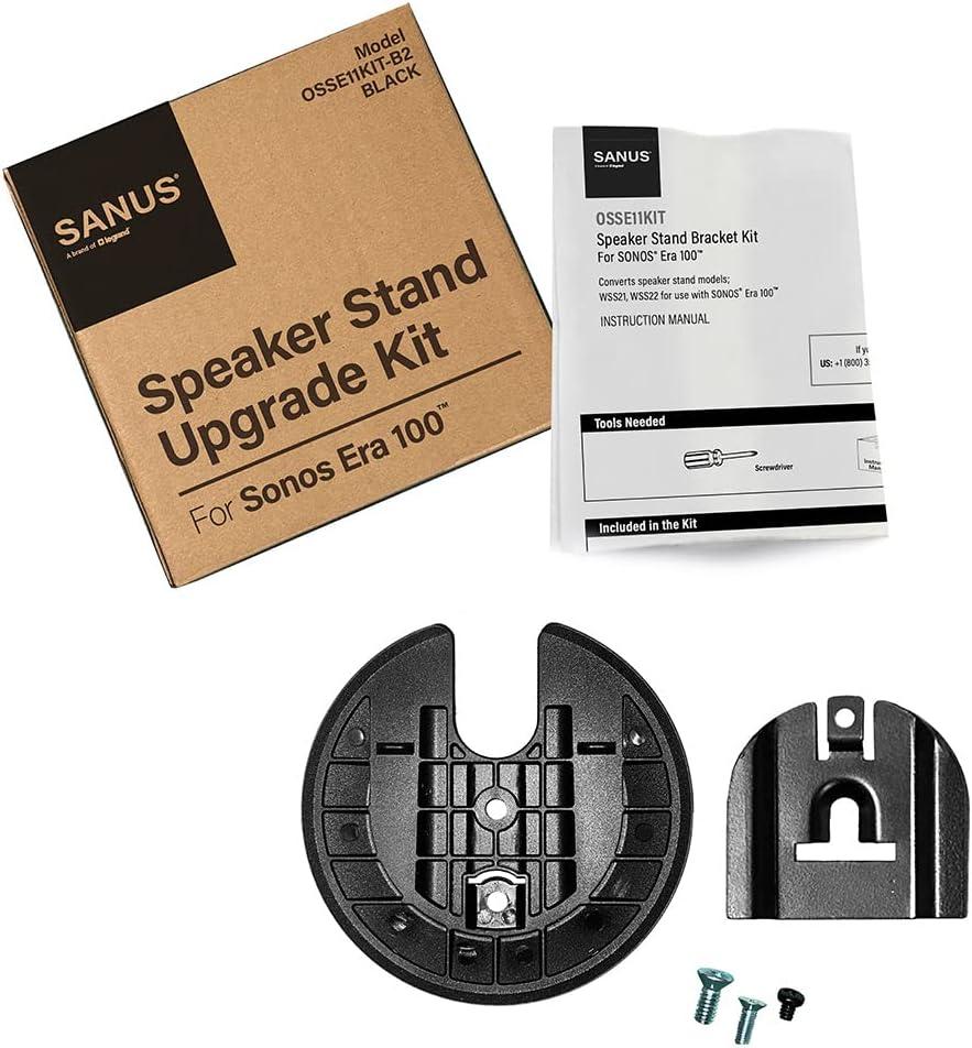 imageUpgrade Kit for SANUS WSS21 WSS22 FixedHeight Speaker Stands Compatible with Sonos Era 100
