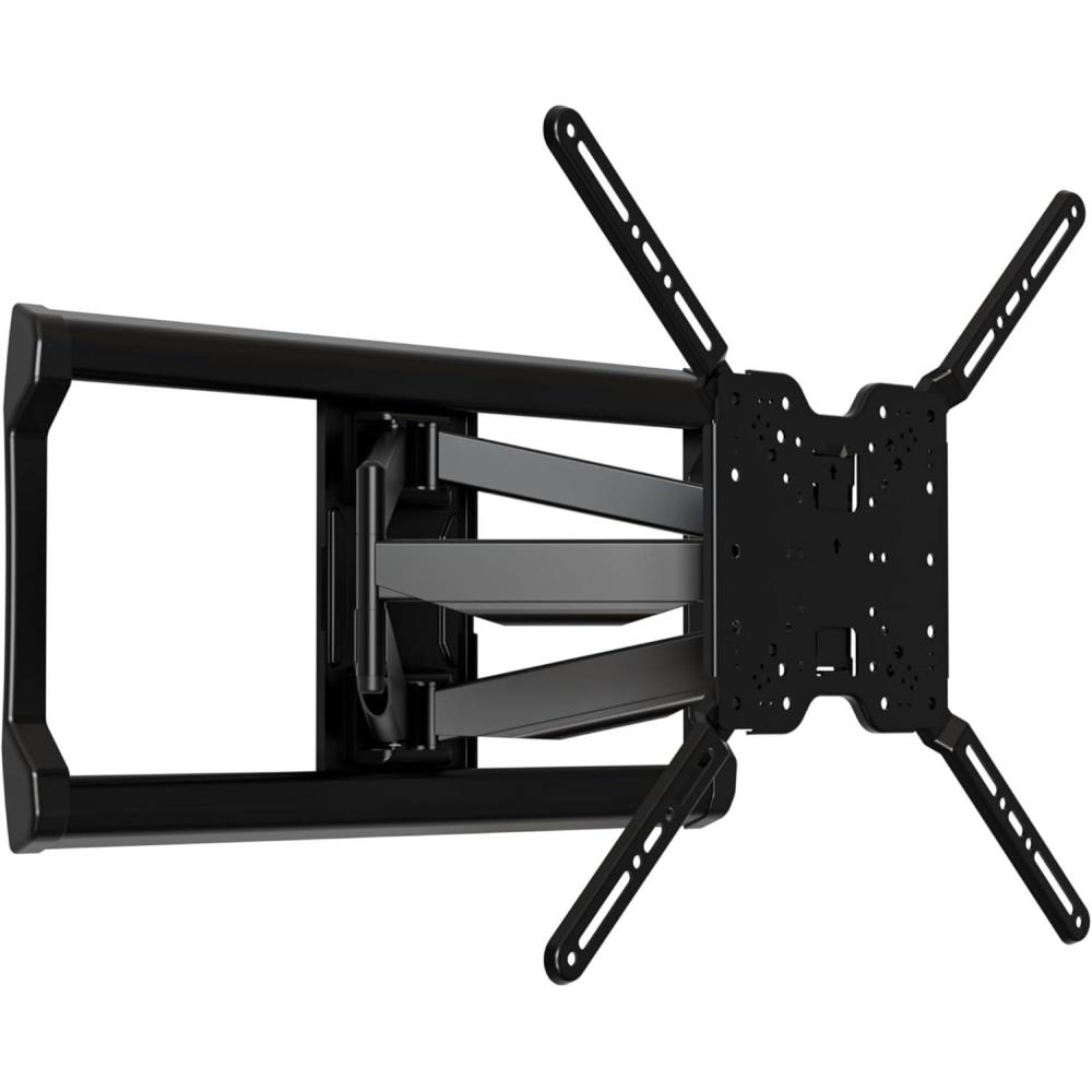 imageSANUS Full Motion TV Wall Mount for TVs up to 90quot  Premium Design Extends 24quot with Fingertip Swivel and Tilt  Easy 20 Minute Install  OLF24New  Improved