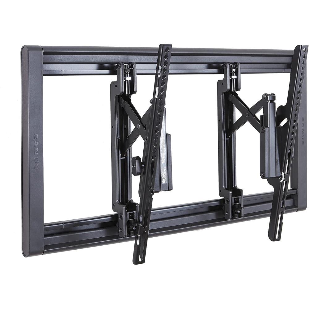 imageSANUS Tilting TV Wall Mount for 42quot to 90quot TVs  Universal Wall Mount TV Bracket w Low Profile ampamp 12 degree Tilt  DIY Install w Included Hardware