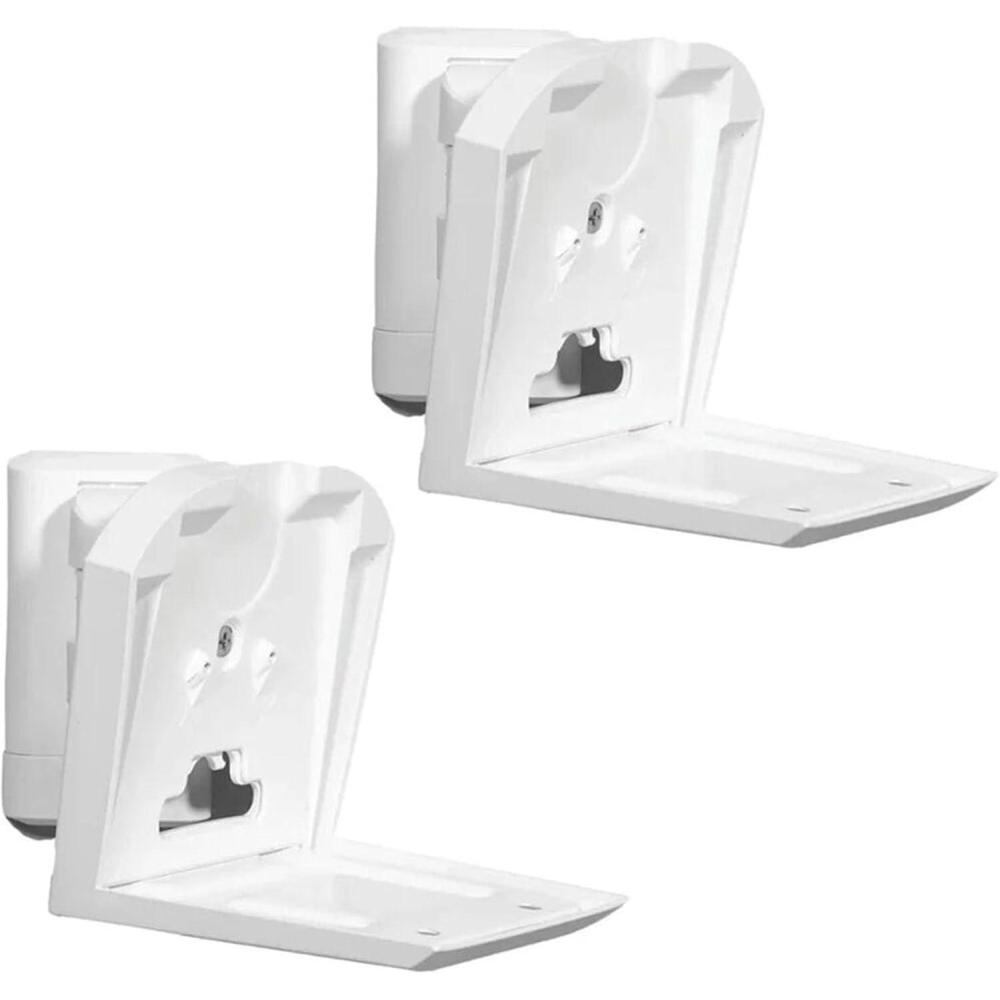 imageSanus Speaker Wall Mount for Sonos Era 300  Swivel ampamp Tilt Speaker Mount with Easy 15Minute Install  White 2PackWhite