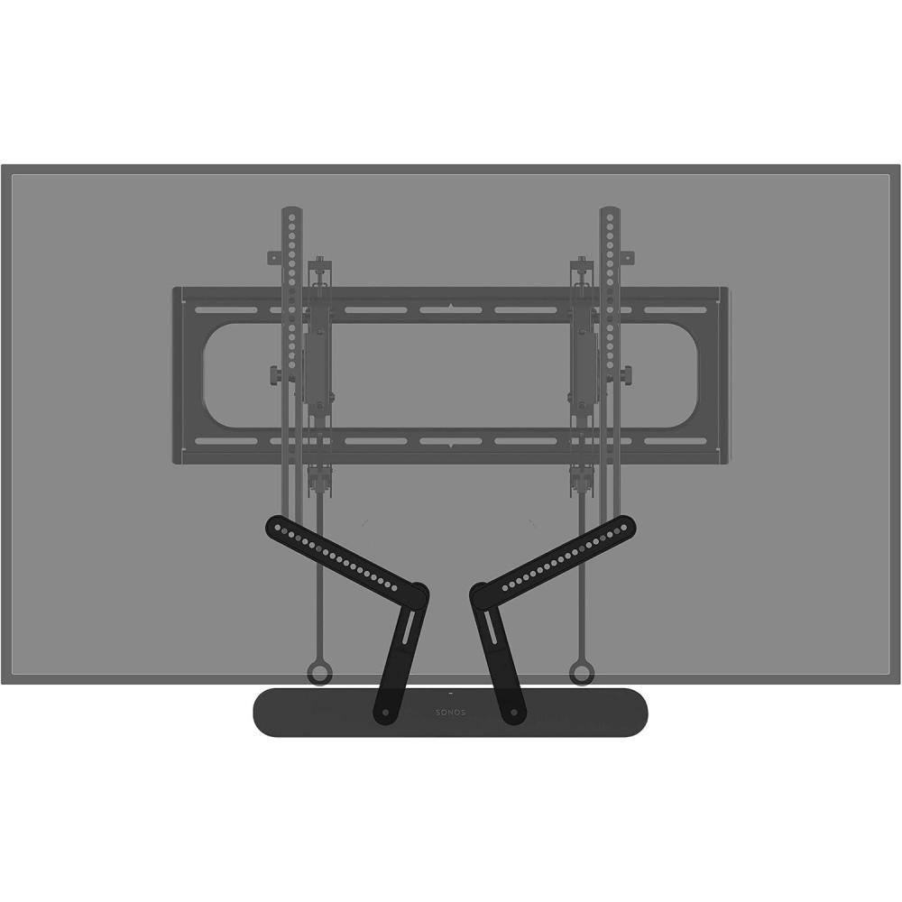imageSanus TV Soundbar Mount Exclusively Compatible with SONOS RAY TV Soundbar  WSSAFM1B2