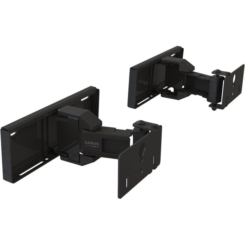 imageSanus Universal Extendable Soundbar Wall Mount  Compatible with Most Soundbars Under TV Speaker Mounts for an Easy ampamp Secure Installation of Your Soundbar