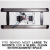 imageSANUS 9quot TV Media inWall Box with Power Supply Kit Ideal for Wall Mounted TVs