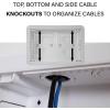 imageSANUS 9quot TV Media inWall Box with Power Supply Kit Ideal for Wall Mounted TVs