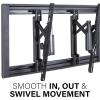 imageSANUS Advanced Tilt 4D Premium TV Wall Mount Bracket for Most 42quot 90quot Flat Screen TVs ampamp SANUS Soundbar Mount for Most Soundbars up to 15 lbs  Features Simple Install and ToolFree Adjustments