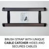 imageSANUS Advanced Tilt 4D Premium Universal Low Profile TV Mount for 42quot  90quot Flat Screen TVs ampamp inWall TV Power and Cable Management Kit