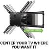 imageSANUS Extra Large TV Wall Mount Swivel ampamp Tilt  Premium Universal Design fits TVs 37quot90quot up to 150 lbs ampamp SANUS Soundbar Mount for Most Soundbars up to 15 lbs  Easy Install ampamp Tool Free Adjustments