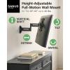 imageSANUS Height Adjustable Full Motion TV Wall Mount for 19 to 43 TVs  Raise or Lower TV 2 After Install  Maximizes Compatibility with Your Setup  3 Step DIY wSmooth Extension Tilt ampamp Swivel