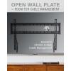 imageSANUS Low Profile TV Wall Mount for 40quot to 80quot TVs  Universal Fixed Wall Mount TV Bracket Slim 1 Profile  3 Step Easy Install wIncluded Hardware  UL Certified