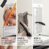 imageSANUS Premium Full Motion TV Mount ampamp in Wall TV Power ampamp Cable Management Kit