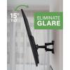 imageSANUS Premium Full Motion TV Mount for 42quot90quot TVs  Sturdy ampamp Smooth Extension Swivel and Tilt for Big TVs  Universal Design Fits Samsung LG Vizio TCL ampamp More  Easy Installation OLF22