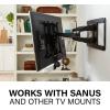 imageSANUS Soundbar Mount for Sonos Beam  Height Adjustable up to 12quot ampamp Designed to Work with Any TV  Custom Fit to Sonos Beam for Optimal Audio Performance