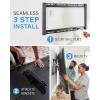 imageSANUS Tilting TV Wall Mount for 42quot to 90quot TVs  Universal Wall Mount TV Bracket w Low Profile ampamp 12 degree Tilt  DIY Install w Included Hardware