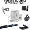 imageSANUS Ultimate inWall Cable Management Kit for Mounted TV ampamp Soundbar  Includes Soundbar ampamp TV Wire Management  Conceals Power HDMI Optical and LowVoltage Wires Behind Wall Model WSIWPSB1