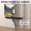 imageSANUS Ultimate inWall Cable Management Kit for Mounted TV ampamp Soundbar  Includes Soundbar ampamp TV Wire Management  Conceals Power HDMI Optical and LowVoltage Wires Behind Wall Model WSIWPSB1