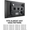 imageSANUS Universal 3Stud Tilting TV Wall Mount for 50quot to 120quot TVs  Durable Low Profile Design Fights Glare w 12 degree Tilt  Easy DIY Install