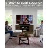 imageSANUS Universal TV Stand  Large Swivel Base Replacement TV Stand for Screens Up to 86quot  Swivels 70 Degrees ampamp Height Adjusts 8quot  Compatible with Sony Vizio TCL ampamp More