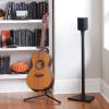 imageSANUS Wireless Sonos Speaker Stand for Sonos One Play1 ampamp Play3  AudioEnhancing Design with Builtin Cable Management  Pair Black  WSS22B1Black