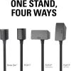 imageSANUS Wireless Sonos Speaker Stand for Sonos One Play1 ampamp Play3  AudioEnhancing Design with Builtin Cable Management  Pair Black  WSS22B1Black