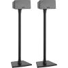 imageSANUS Wireless Sonos Speaker Stand for Sonos One Play1 ampamp Play3  AudioEnhancing Design with Builtin Cable Management  Pair Black  WSS22B1Black