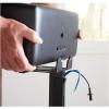 imageSANUS Wireless Speaker Stand for Sonos Five and Sonos Play5  Audio Enhancing Design for Vertical ampamp Horizontal Audio with Builtin Cable Management ampamp Premium Alloy Materials WSS52W2 BlackBlack