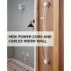 imageSANUS inWall Cable Management Kit for Speakers ampamp TVs  Conceal Cables When Mounting Speakers Or TVs On The Wall  Prewired for Easy InstallWSIWP1W1