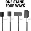 imageSanus Adjustable Height Wireless Speaker Stands Designed for SONOS ONE ONE SL Play1 and Play3  ToolFree Height Adjust Up to 16quot with Built in Cable Management  Single WhiteBlack Stand  Single