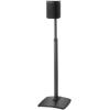 imageSanus Adjustable Height Wireless Speaker Stands Designed for SONOS ONE ONE SL Play1 and Play3  ToolFree Height Adjust Up to 16quot with Built in Cable Management  Single WhiteBlack Stand  Single