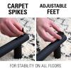 imageSanus Heavy Duty Stand For AV Equipment  Versatile Design Looks Great Holding A TV In The Living Room Or Supporting Up To 400lbs of Heavy Audio Equipment In The Back Closet