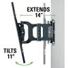 imageSanus MLF13B1 Articulating Universal Wall Mount for 3780Inch Screen BLack