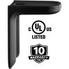 imageSanus Outlet Shelf Speaker Mount  Heavy Duty Shelf Holds Devices up to 10 lbs  DIY Install Works with Both Standard ampamp Decora Outlets  Perfect for Sonos ampamp Other Smart SpeakersBlack