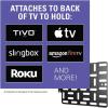 imageSanus SASP1B1 Streaming Media Player Mounting Bracket Hides Most Small Devices Up to 3 lbs Behind Your TV  Apple TV Roku Fire TV etc  SASP1B1 Black